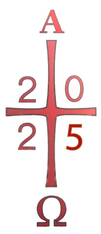 Adesivi per cero pasquale - Set anno