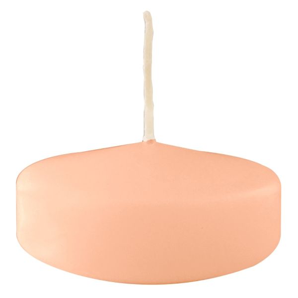 Candele galleggianti Ø 7 cm h. 1,5 cm 12 pezzi - Cipria 