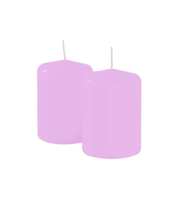 Ceri Ø 7 cm h. 10 cm 4 pezzi - Viola Polvere 