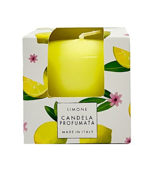 Candela Profumata Pocket Season diametro 6 cm altezza 5,5 cm - Primavera/Estate - Limone