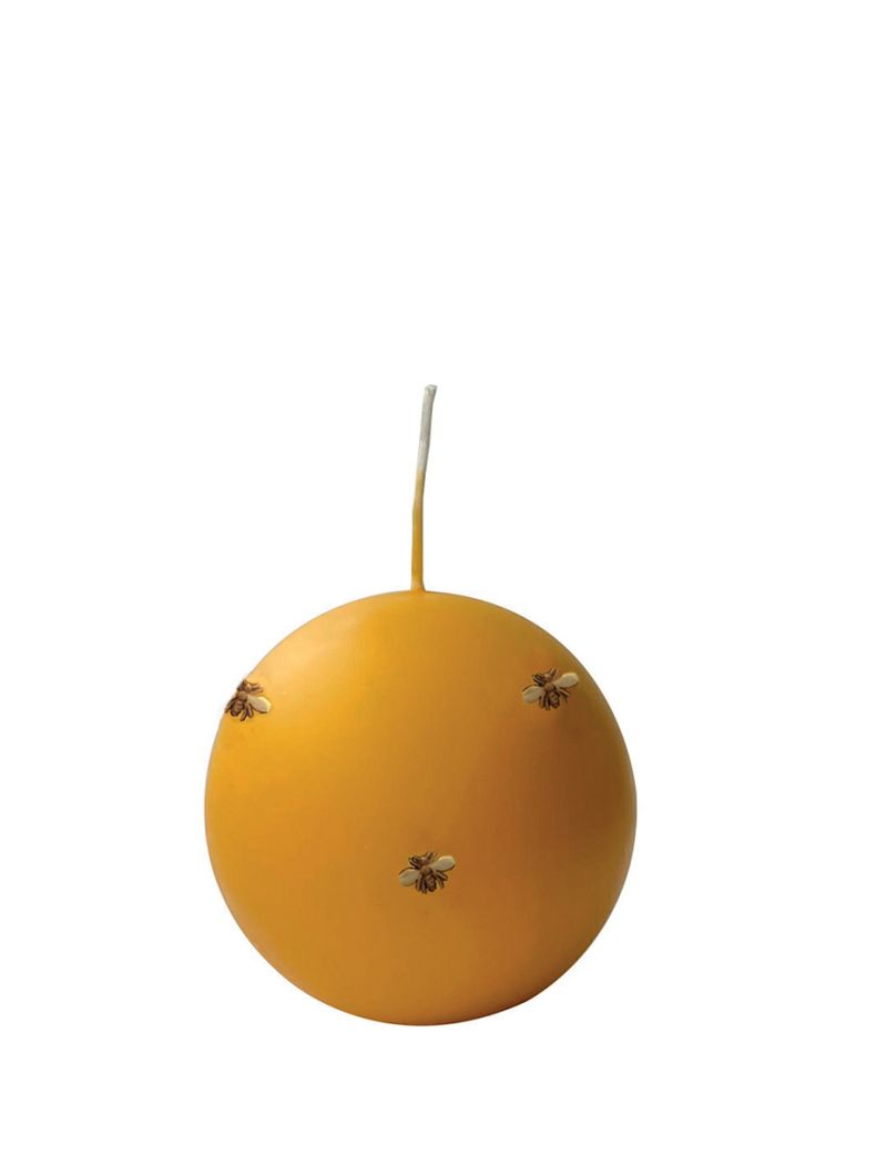 Sfera con Api in cera  Ø 10  - Senape