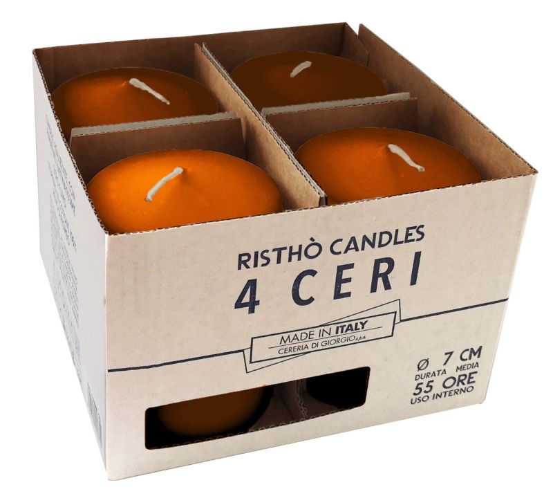 Ceri Ø 7 cm h. 10 cm 4 pezzi -Terracotta