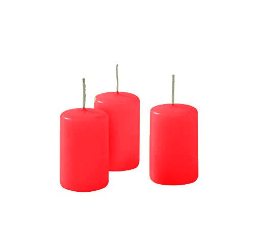 Ceri Ø 4 cm h. 7 cm 12 pezzi - Rosso