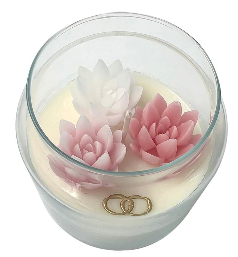 Giara Wedding- Peonia Bianca & White Blossom - 80 ORE - Personalizzabile 