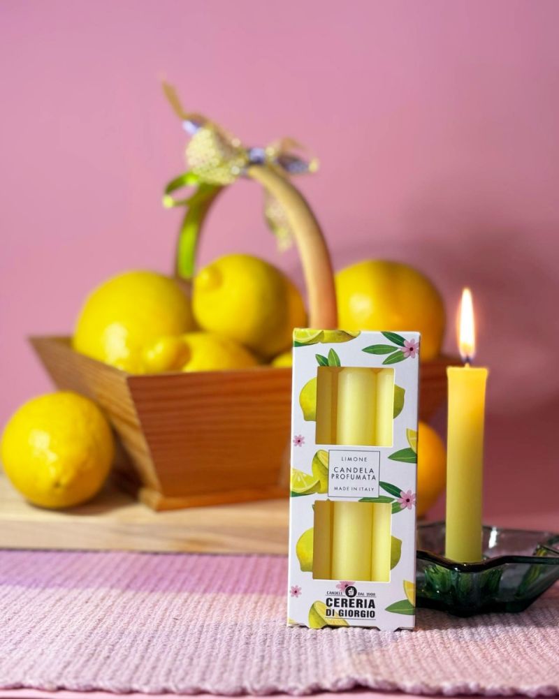 6 Tealight Profumate Pocket Season diametro 3,6 cm altezza 1,5 cm - Primavera/Estate - Limone