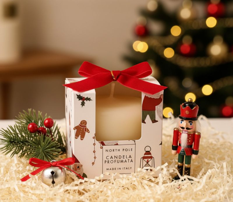 Candela Profumata Pocket Season diametro 6 cm altezza 5,5 cm - Natale - North Pole 