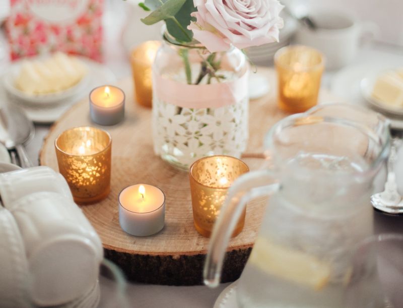 Tealight con cup trasparente Ø 3,9 cm h. 2,7 cm 24 pezzi - 6,5 ore- Avorio