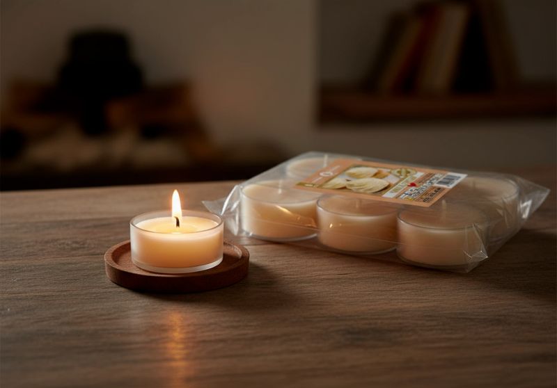 Candela profumata alla Vaniglia in bicchierino - Senza allergeni